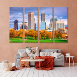 Indianapolis Fall Indiana Canvas Print SKU 10673