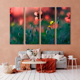 Beautiful Poppy Flower Canvas Print SKU 10528