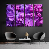 Lilac Flowers Canvas Print SKU 10416