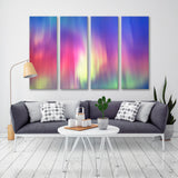 Blurred Northern Lights Canvas Print SKU 10730