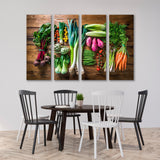 Fresh Vegetables Canvas Print SKU 10693