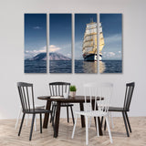 Sea Sailboat Canvas Print SKU 10483