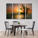 Little House on the Water Canvas Print SKU 10704