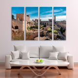 Tower of David in the Ancient Jerusalem Citadel Canvas Print SKU 10911