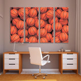 Basketball Вalls Вackground Canvas Print SKU 10826