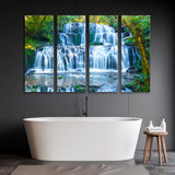 Purakanui Falls New Zealand Canvas Print SKU 10541