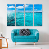 Caribbean Seascape Canvas Print SKU 10598