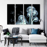 Dandelion X-ray Image Canvas Print SKU 10876