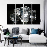 Shining Ice Cubes Canvas Print SKU 10578