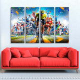 Sports Collage Canvas Print SKU 10754