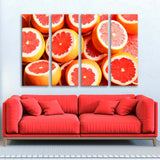 Fresh Grapefruit Canvas Print SKU 10857