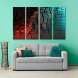 Charred Wood Texture Canvas Print SKU 10849