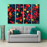 Fresh Ripe Berries Canvas Print SKU 10691