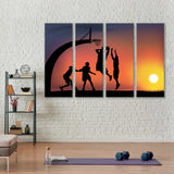 Basketball Game Canvas Print SKU 10561