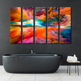 Beautiful Sunset Abstract Canvas Print SKU 10217