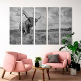 Highland Cow Canvas Print SKU 10146