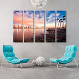 Downtown San Diego at Night Canvas Print SKU 10601