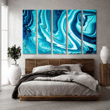 Abstract Ocean Canvas Print SKU 10196