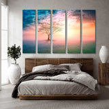 Tree on a Beautiful Background Canvas Print SKU 10458