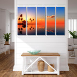 Sunset at the Resort Canvas Print SKU 10123