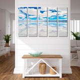 Reflection of the Вlue Sky Canvas Print SKU 10136