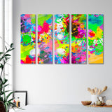 Colorful Splashes Canvas Print SKU 10317