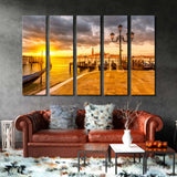 Sunrise at Piazza San Marco Canvas Print SKU 10910