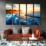 Beach Sunset Canvas Print SKU 10142