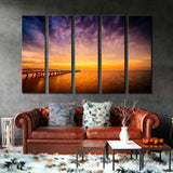 Sunrise Safety Harbor Canvas Print SKU 10445