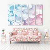 Delicate Hydrangea Background Canvas Print SKU 10359