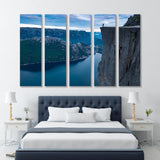 View from the Preikestolen Summit Canvas Print SKU 10947