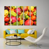 Assortment of Exotic Fruits Canvas Print SKU 10860