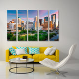 Houston City Park Canvas Print SKU 10674