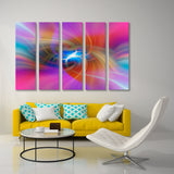 Abstract Сolorful Swirl Canvas Print SKU 10555