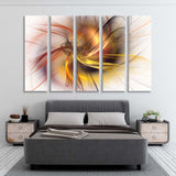 Abstract Shimmering Lines Canvas Print SKU 10800