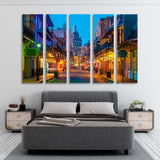 Evening French Quarter of New Orleans Canvas Print SKU 10487