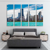 Chicago on a Summer Day Canvas Print SKU 10913