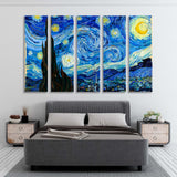 Starry Night Vincent Van Gogh Canvas Print SKU 10882