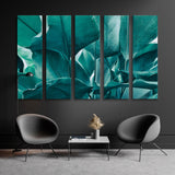 Large Tropical Foliage Canvas Print SKU 10762