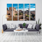 Tower of David in the Ancient Jerusalem Citadel Canvas Print SKU 10911