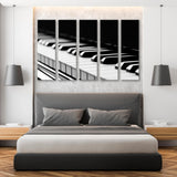 Piano Keyboard Canvas Print SKU 10557