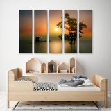 Little House on the Water Canvas Print SKU 10704