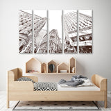 New York City Street Sketch Canvas Print SKU 10615