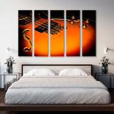 Bass Gitar Canvas Print SKU 10453