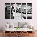 Black White Baltimore Maryland Canvas Print SKU 10426