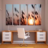 Summer Glade at Sunset Canvas Print SKU 10527