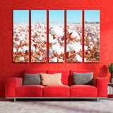 Cotton Fields Canvas Print SKU 10736