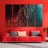 Charred Wood Texture Canvas Print SKU 10849