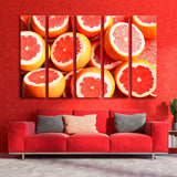 Fresh Grapefruit Canvas Print SKU 10857