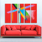 Abstract Geometric Pattern Canvas Print SKU 10810